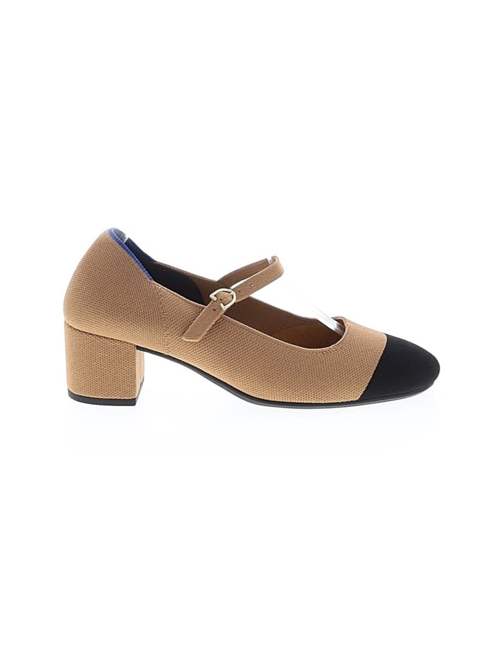 Rothy's Cap Toe Mary Jane Block Heels